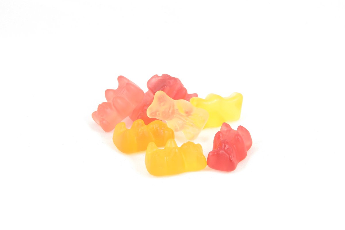 Bonbons sans sucre gélifiés ourson